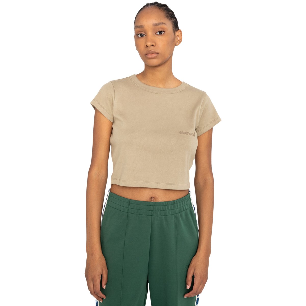 T-shirt YARNHILL marron weathered teak, ELEMENT