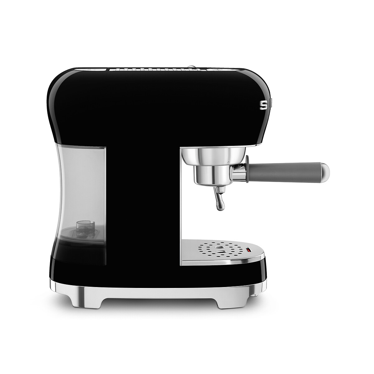Retro Style Espresso Coffee Machine - ECF02 black, SMEG