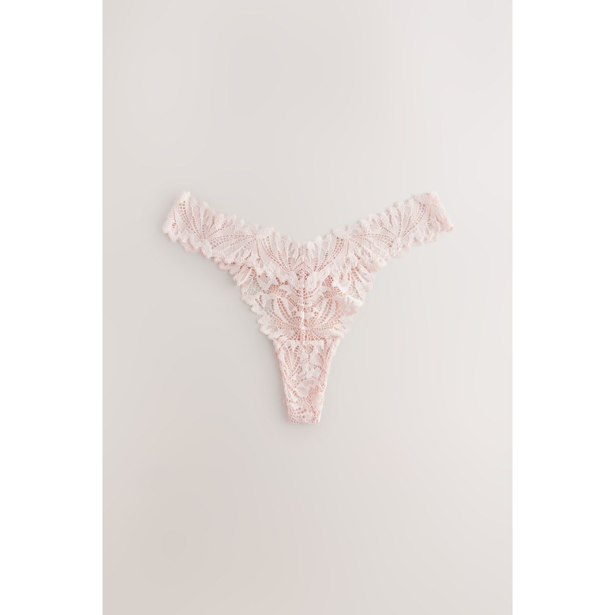 Strings confortables en dentelle, lot de 2 rose pâle, NEXT