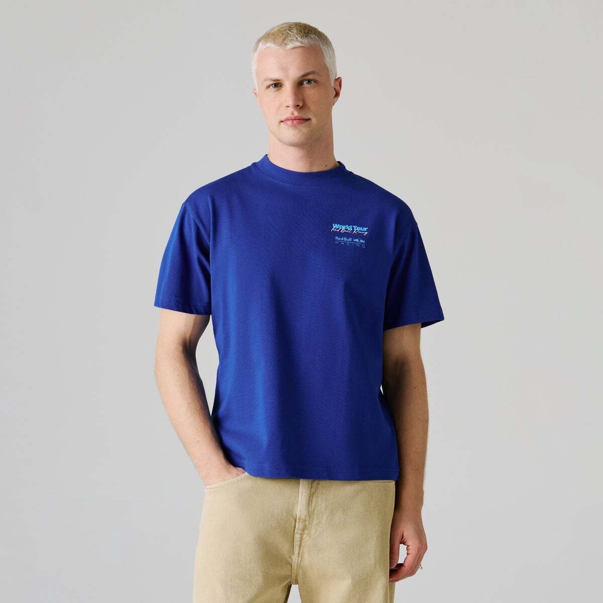 Red Bull Racing T-Shirt À Coupe Décontractée Avec Imprimé Au Dos sailor blue, PEPE JEANS