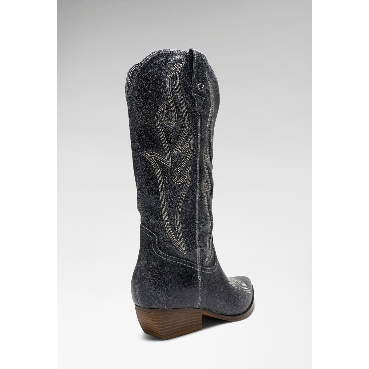 Bottes Camperos En Daim Largena noir, GUESS