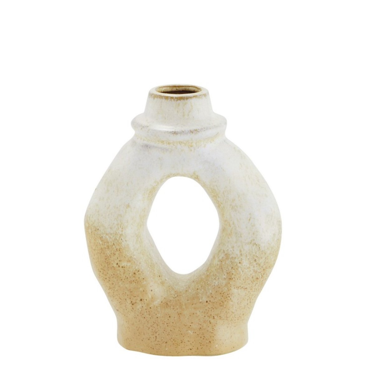 Vase grès beige, MADAM STOLTZ
