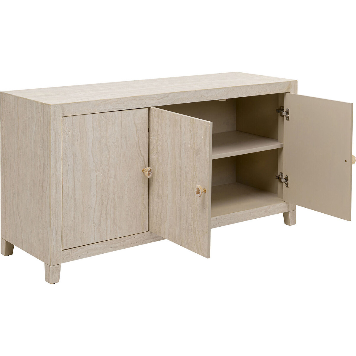 Credenza Travertino 140x77cm beige, KARE DESIGN