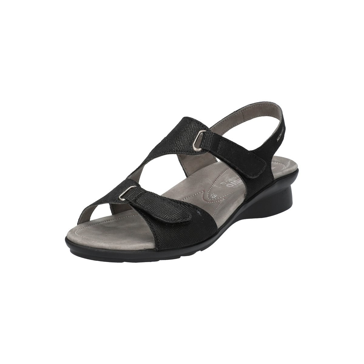 Sandales en cuir PARIS noir p5141936, MEPHISTO