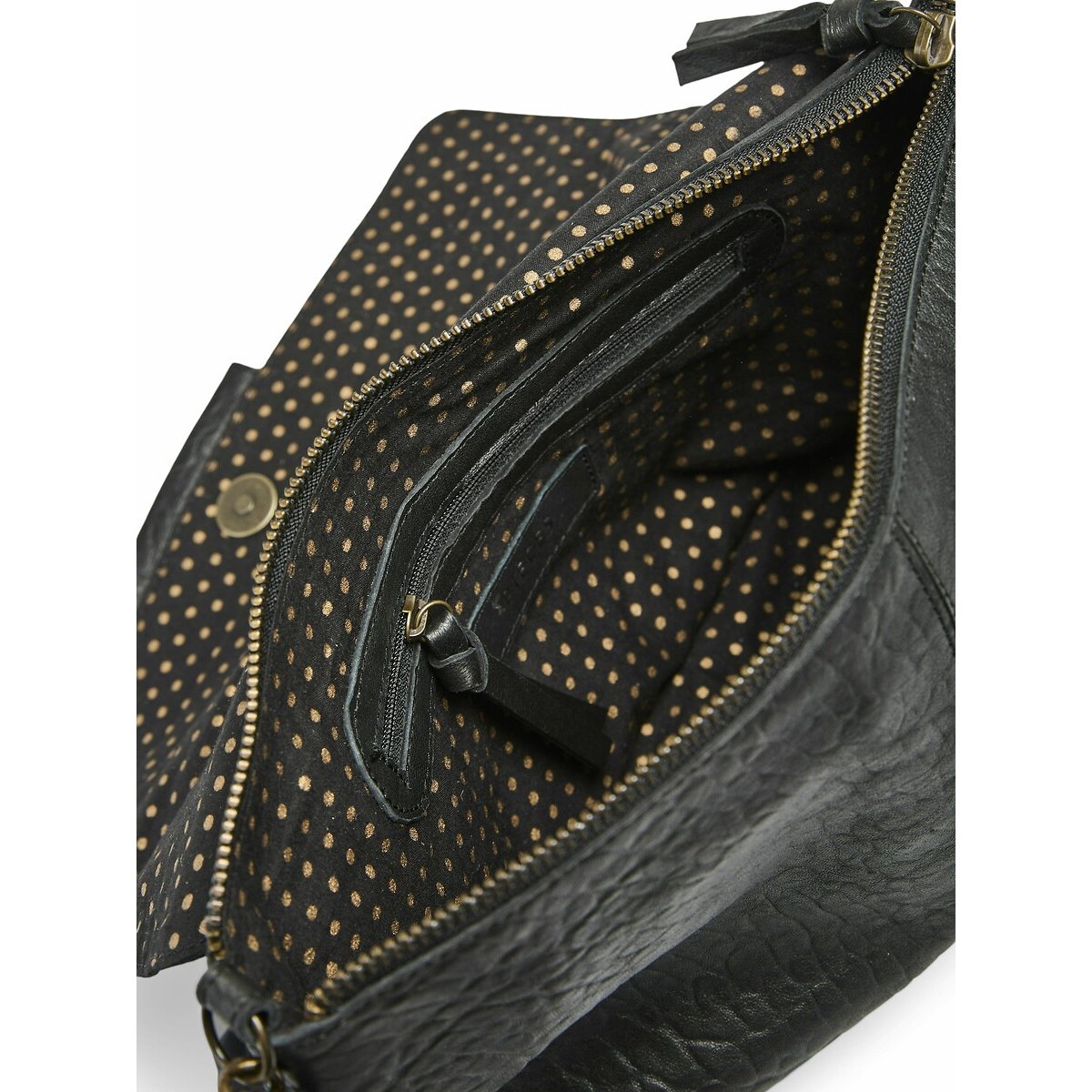 Sac en cuir Felizia noir, PIECES