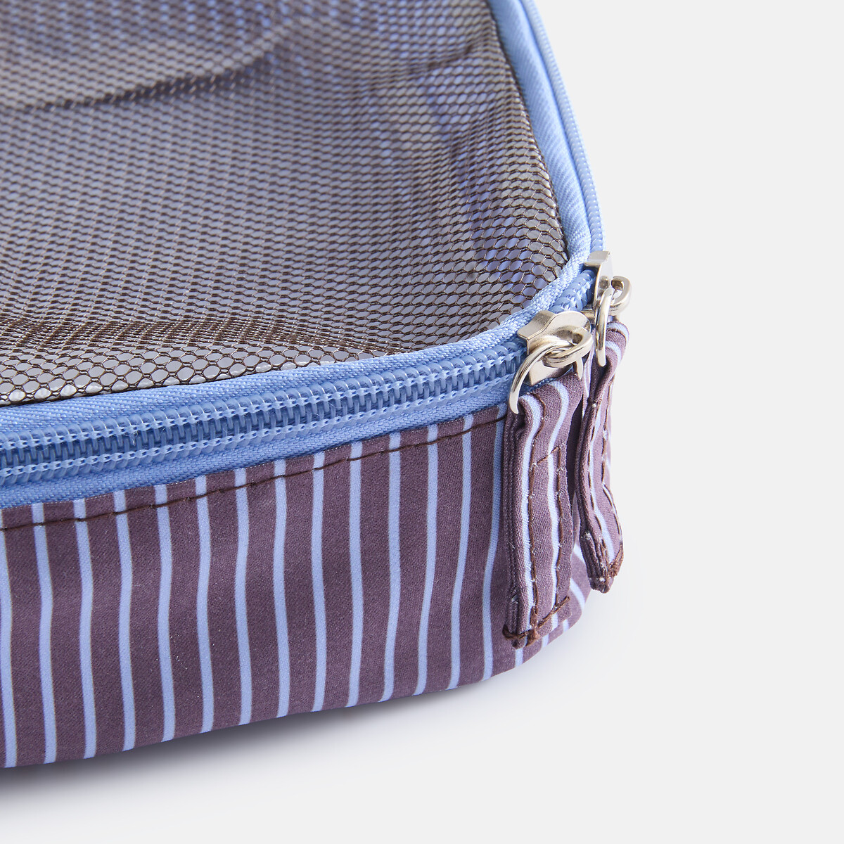 Set aus 3 Reise-Aufbewahrungstaschen MADO bunt gestreift, LA REDOUTE INTERIEURS