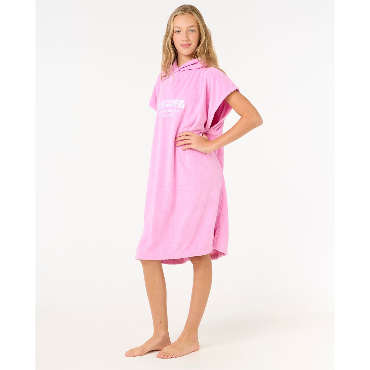 Poncho CLASSIC SURF HOODED TOWEL pink, RIP CURL