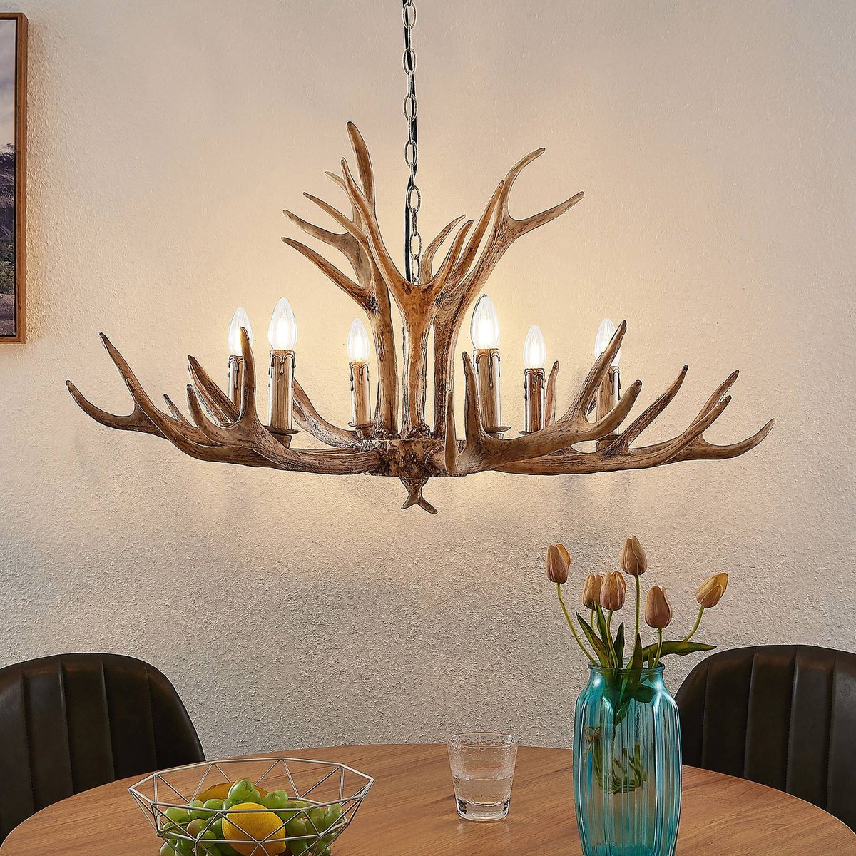 Suspension traditionnelle, Tejask marron, LINDBY