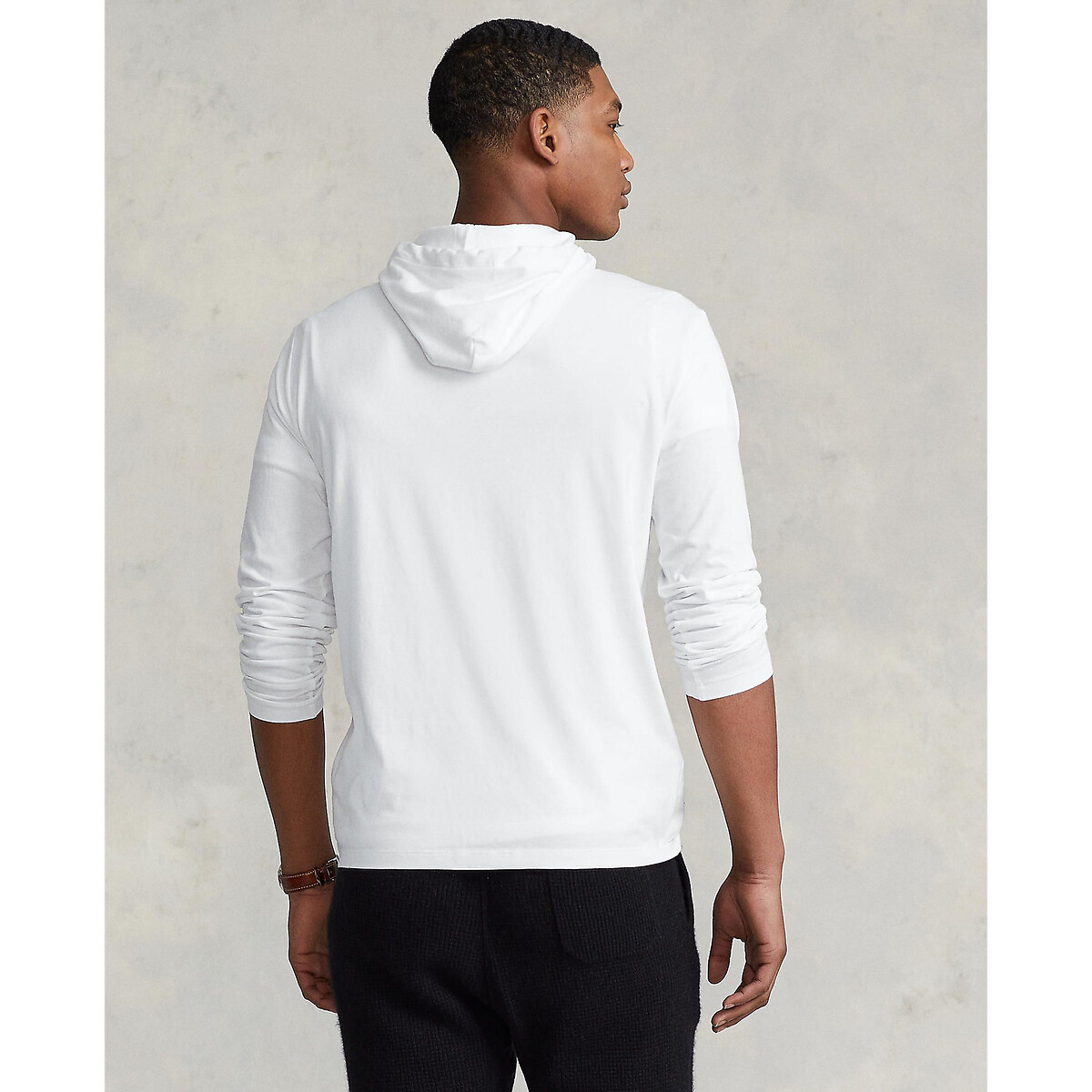 T-shirt manches longues Pony Player brodé blanc, POLO RALPH LAUREN