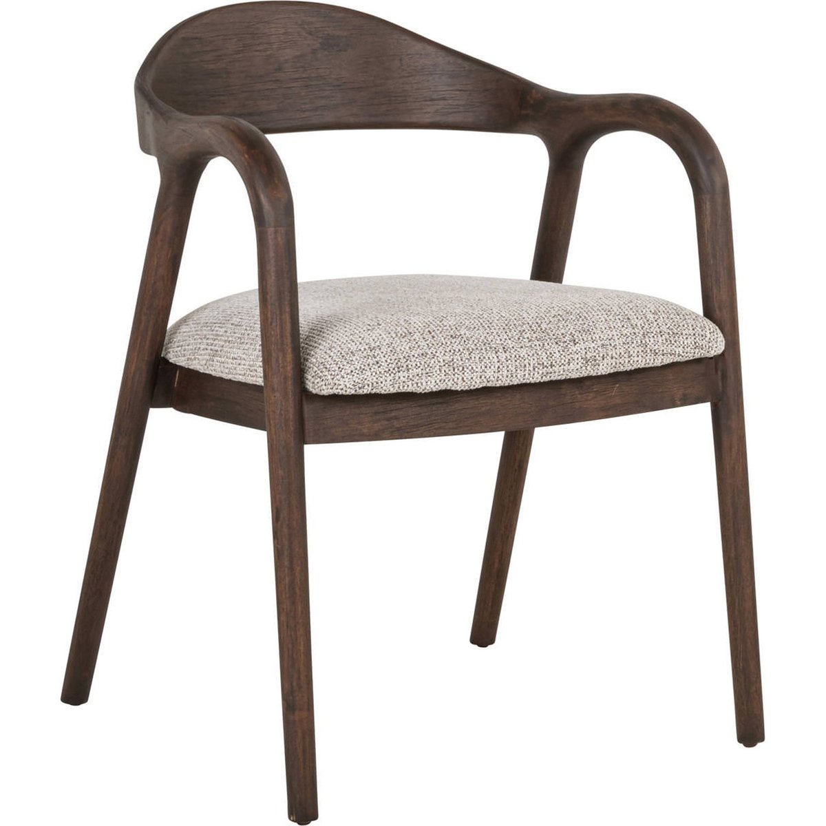 Chaise de salle à manger en bois mocca fancy, RECOLLECTION