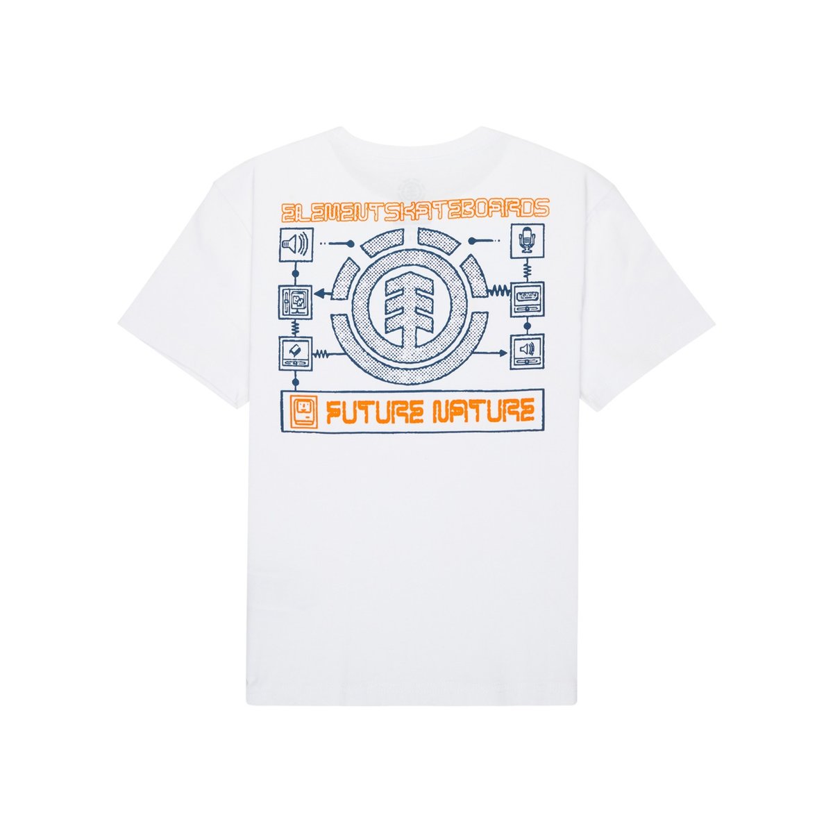 T-Shirt à manches courtes INNER WORKINGS blanc optic white, ELEMENT