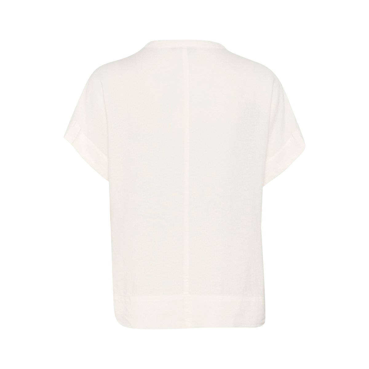 Blouse à manches courtes blanc chalk, KAFFE