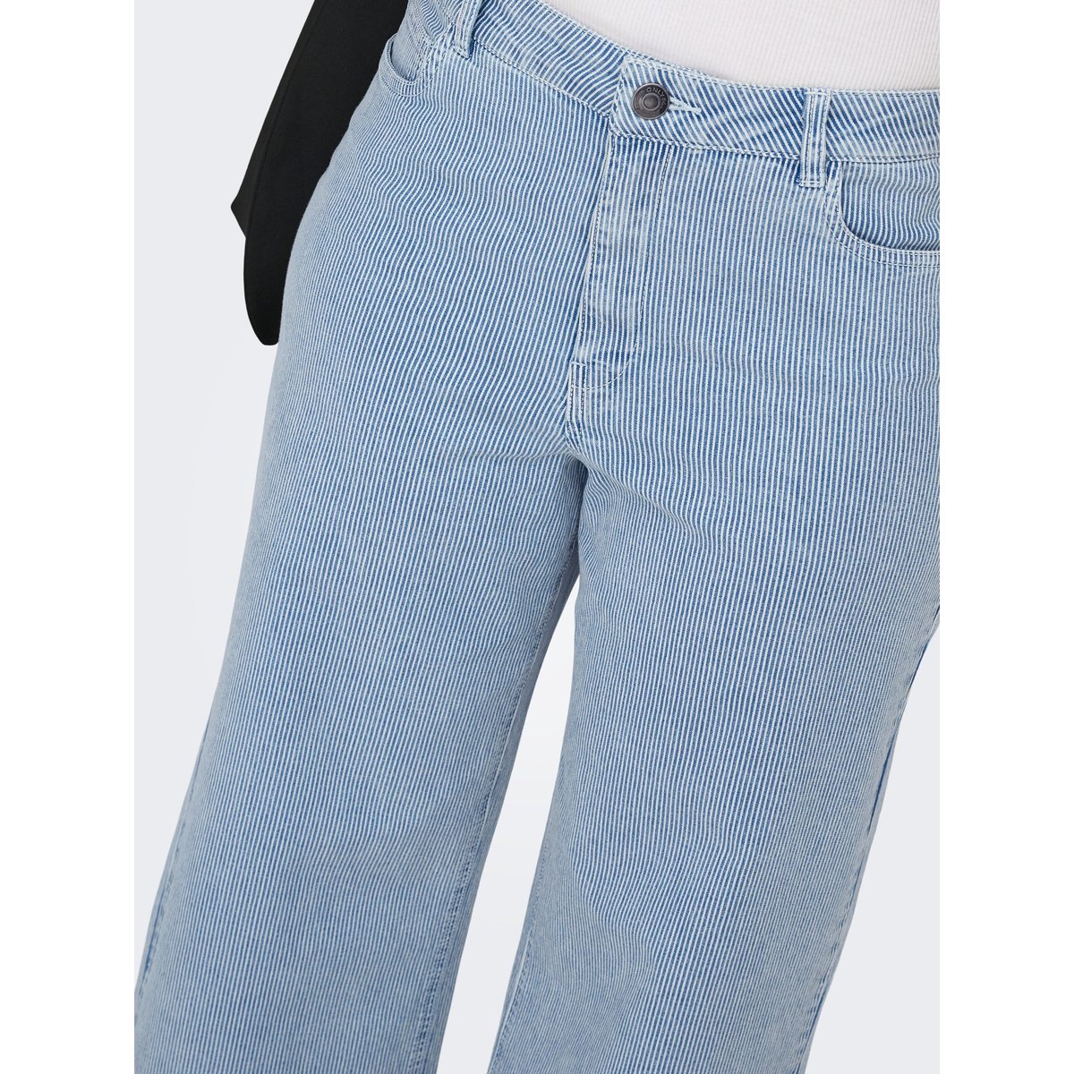 Pantalon À Jambe Large light blue denim, ONLY