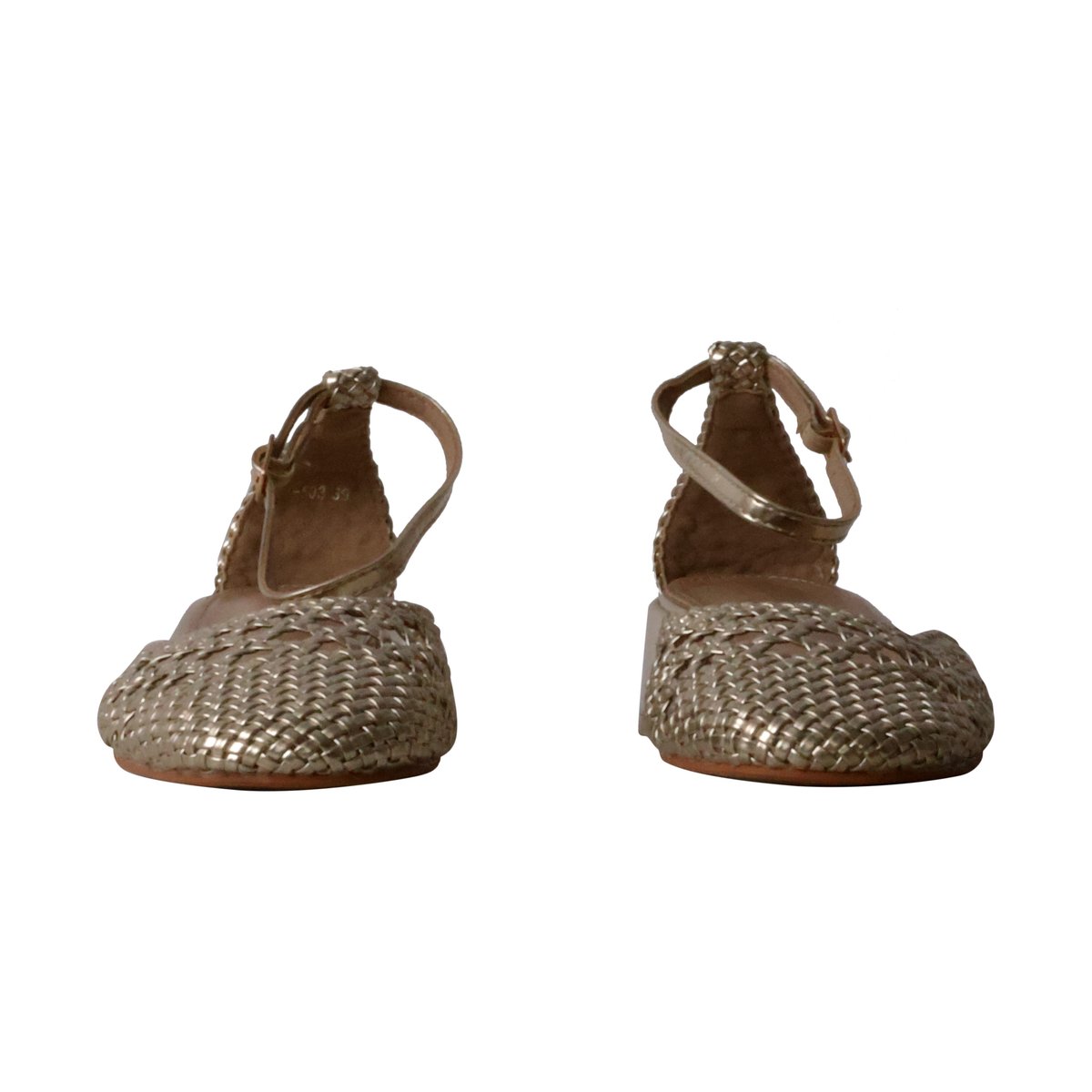 Escarpins à Talon Paris or, ENZA NUCCI