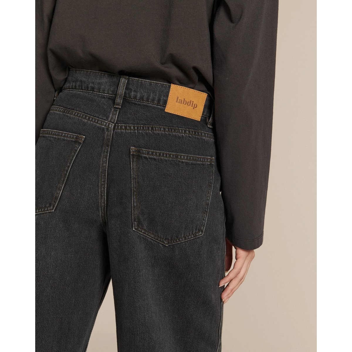 JEANS BALLON TAILLE MOYENNE DENIM AUTHENTIQUE maxi kohl (bl 55), LABDIP