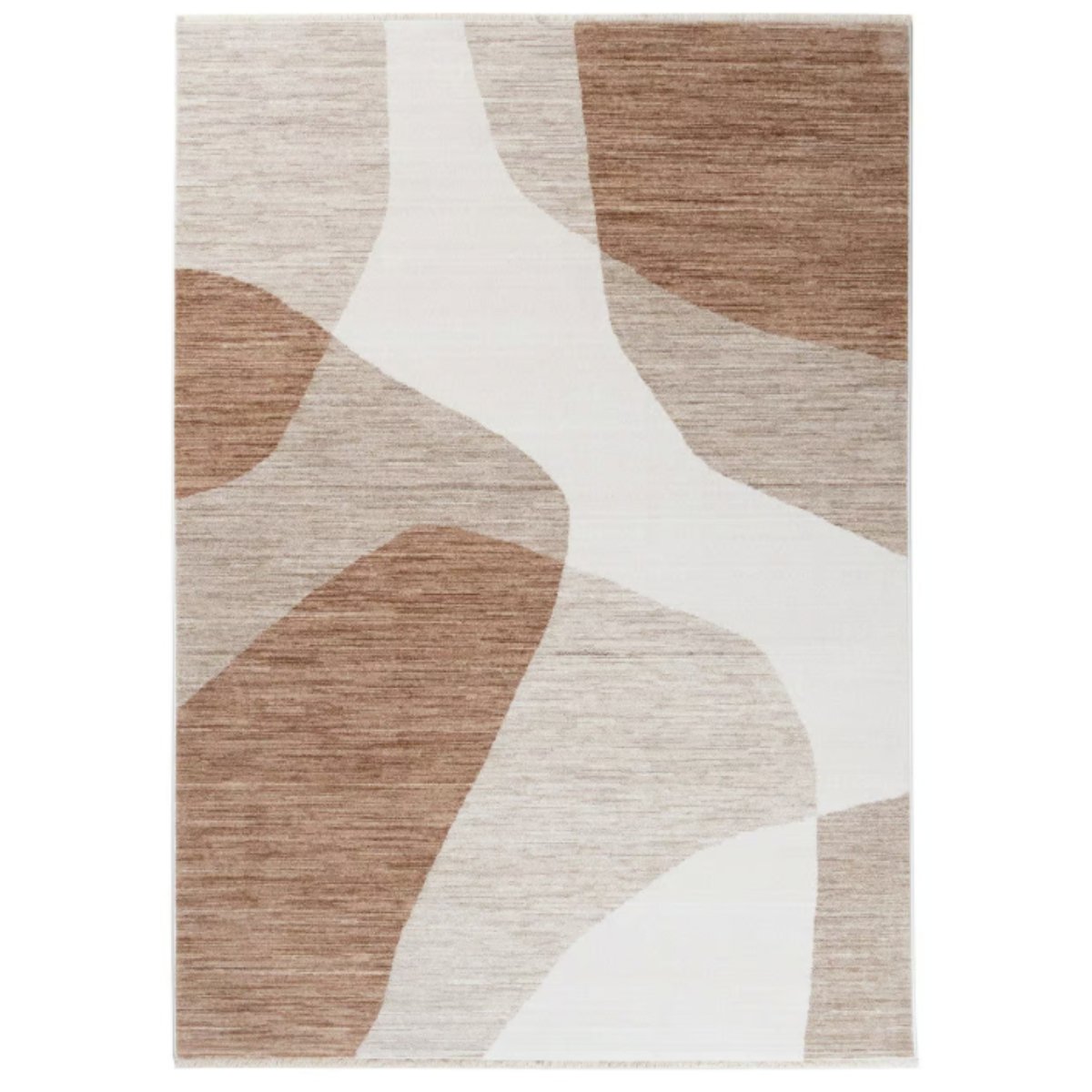 Tapis moderne tissé plat TAMIRA rouge, NOVATREND