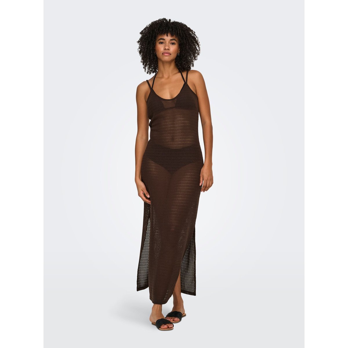 Robe grise - chocolate martini, ONLY