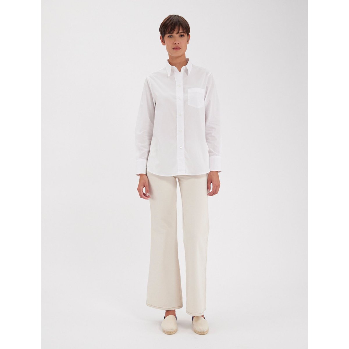Chemise maureen blanc, INES DE LA FRESSANGE PARIS