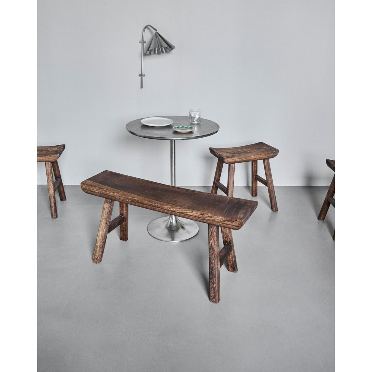 Banc en bois Lane marron, HOUSE DOCTOR