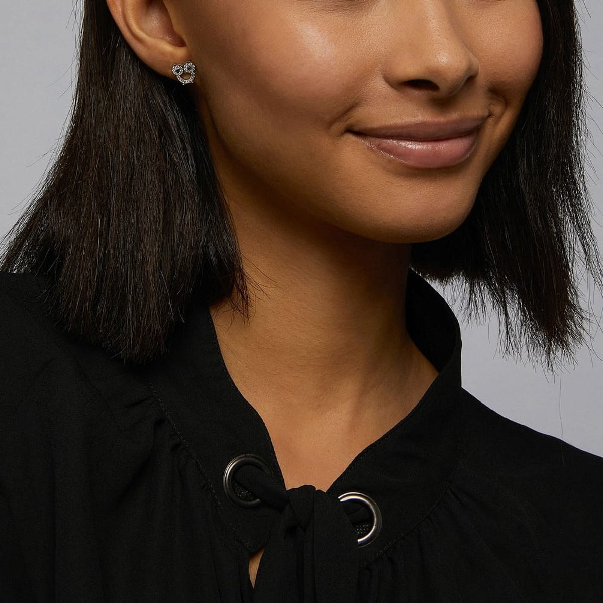 Boucles d'oreilles en Argent/oxyde de zirconium De Zirconium et Oxyde de zirconium argent, CLEOR