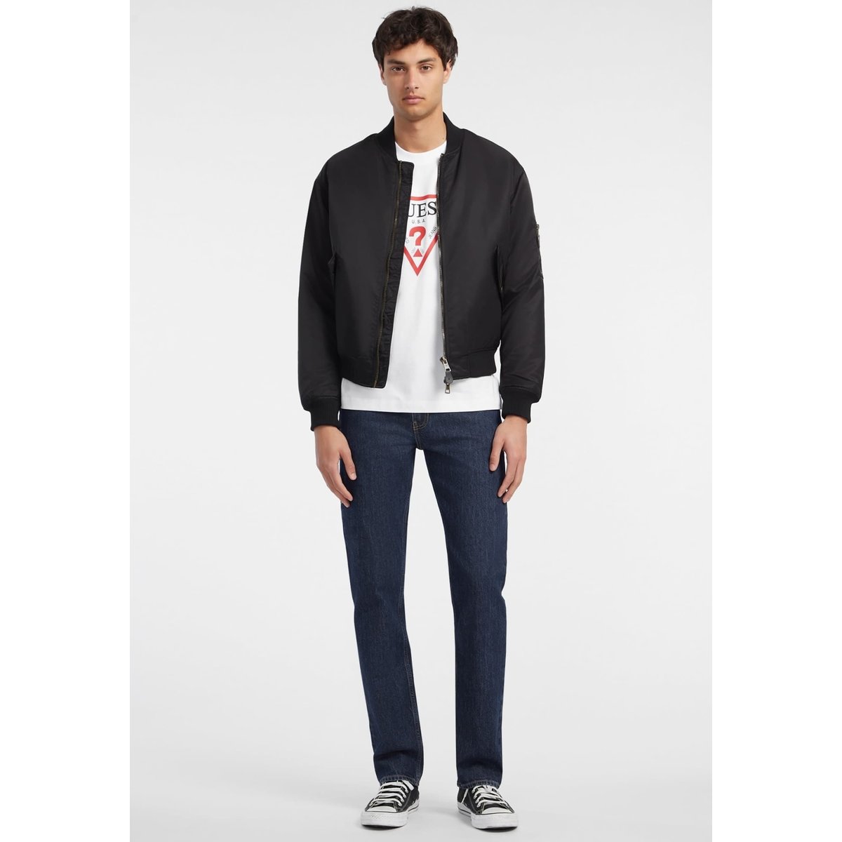 T-Shirt Iconic blanc, GUESS