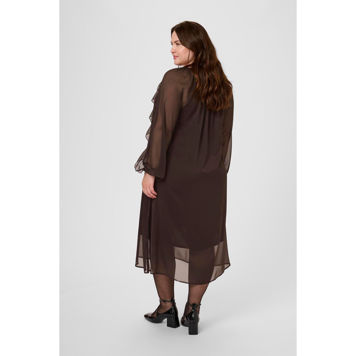 Robe marron black coffee, KAFFE CURVE