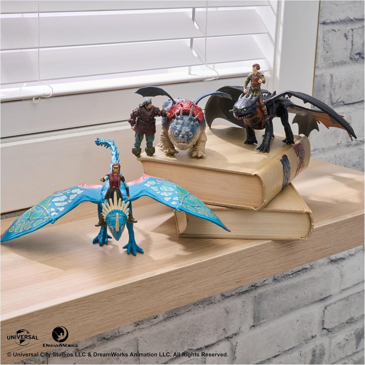 How to train your dragon - Figurine Viking Varek & Gronk multicolore, SPIN MASTER