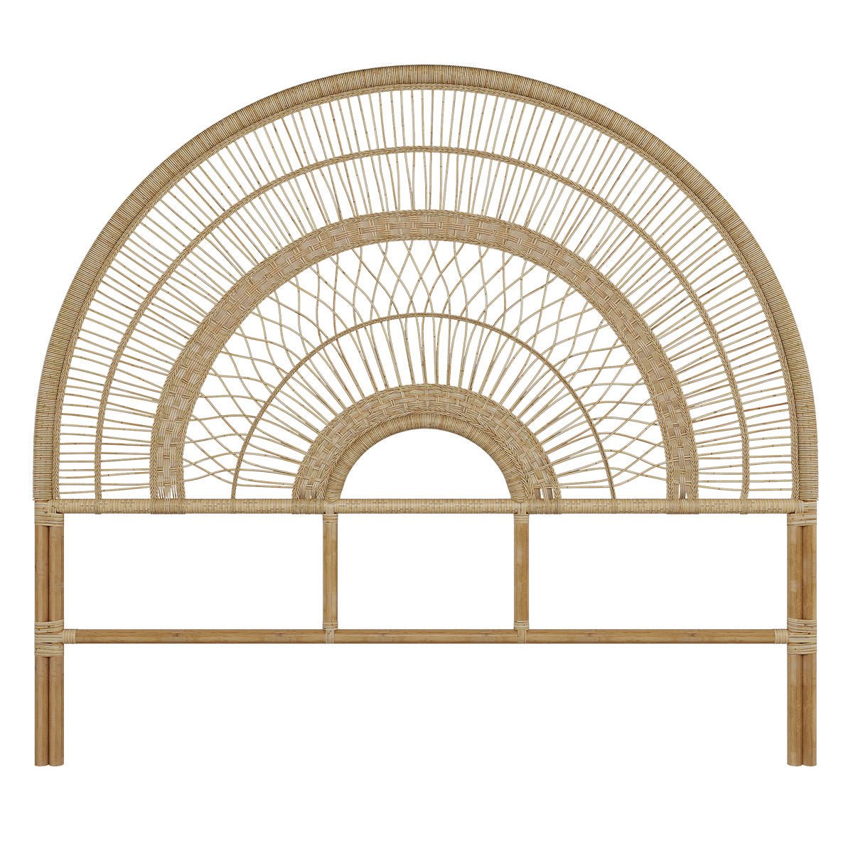 Tête de lit en rotin - ASTÉRIA naturel, MAISON PAVANE