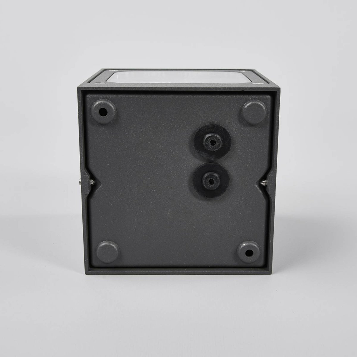 Applique extérieure en aluminium moderneLED gris foncé, LUCANDE