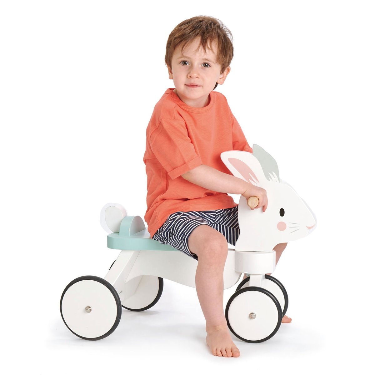 Porteur blanc, bleu, TENDER LEAF TOYS
