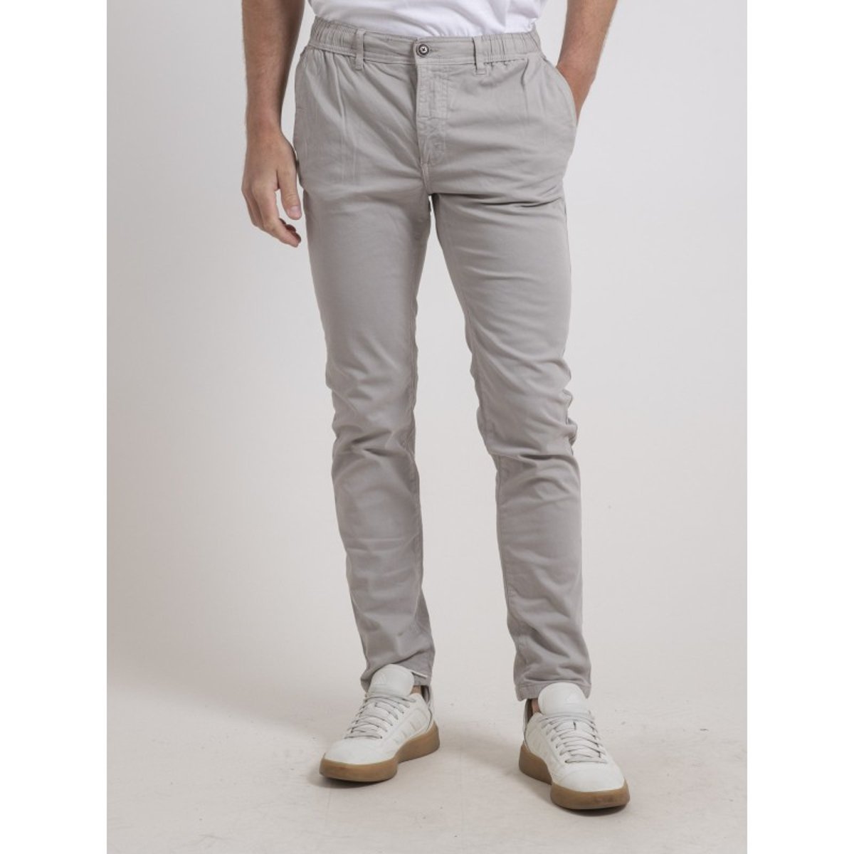 Pantalon Chino Cortin gris, RITCHIE