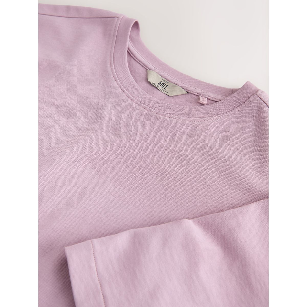 T-shirt oversize épais edit lilas, NEXT