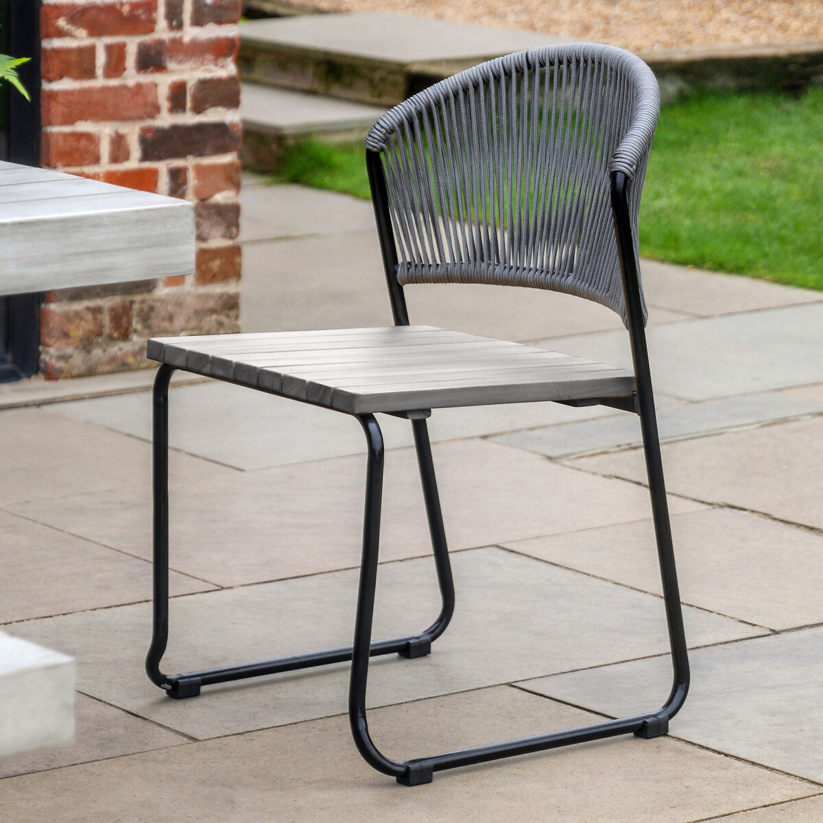 Toronto Dining Chair black/natural, SO'HOME