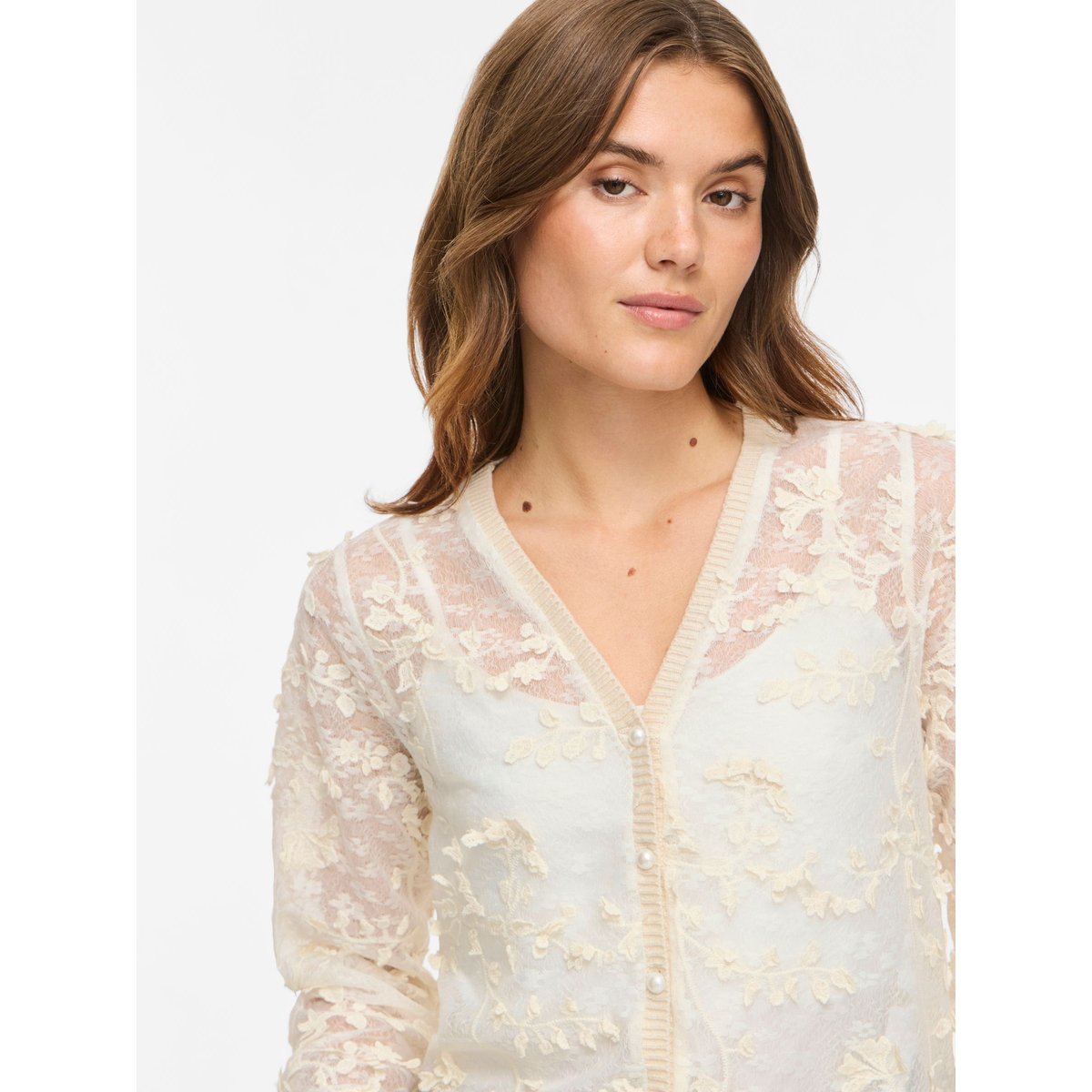 Cardigan gris - birch1, VILA