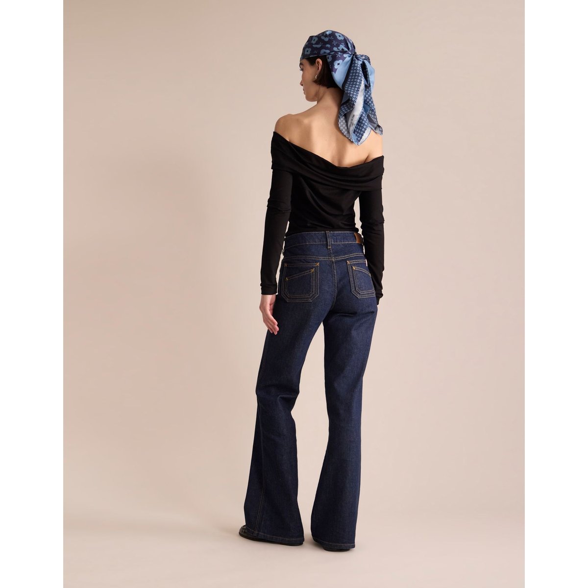 Jean Rick bleu, INES DE LA FRESSANGE PARIS