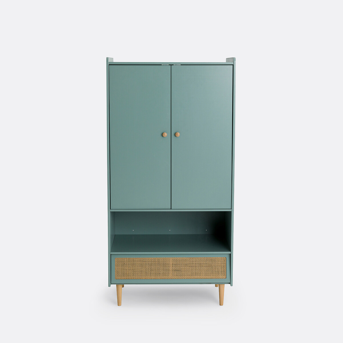 Armoire penderie 2 portes, Kaya vert grisé, LA REDOUTE INTERIEURS