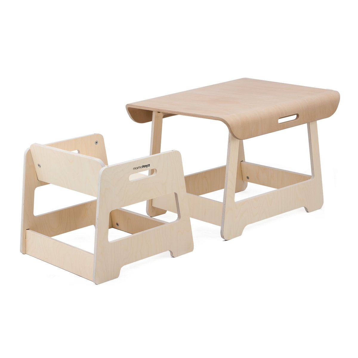 Table à langer transformable en bois Changy Bold beige, MAMATOYS