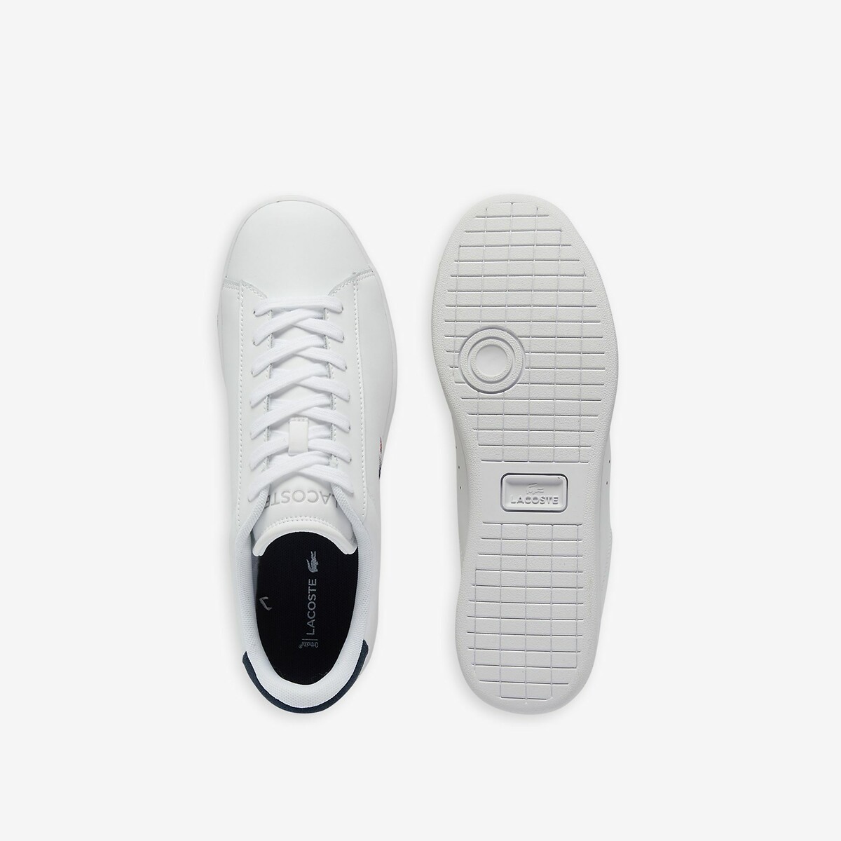 Zapatillas bajas Carnaby Set blanco/azul/rojo, LACOSTE
