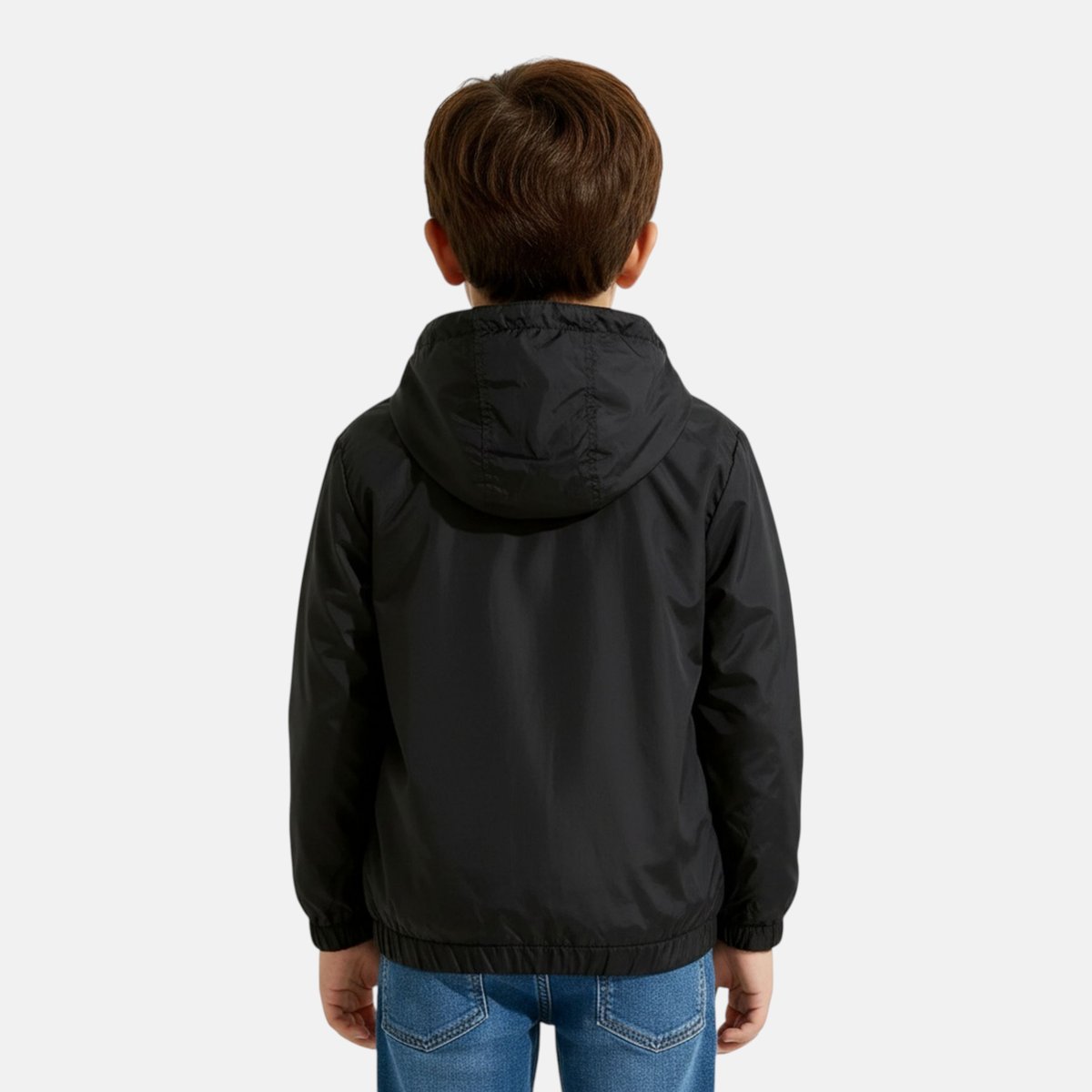Coupe-vent zippé à capuche, poches zippées OUTDOOR noir, LEE COOPER