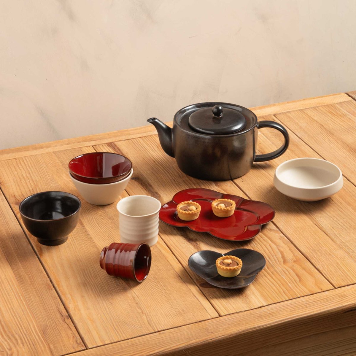 Bol évasé 13 cm (lot de 3) - CHADO rouge, TABLE PASSION