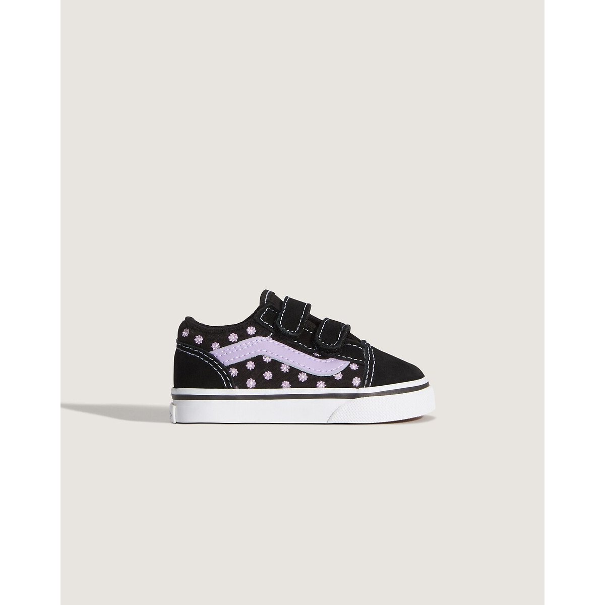 Baskets à scratchs OLD SKOOL V noir imprimé, VANS