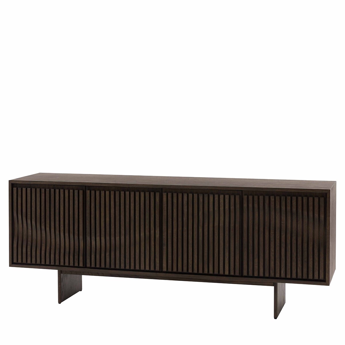 Owen 4-Door Oak Sideboard dark oak wood, ÉDITÉ