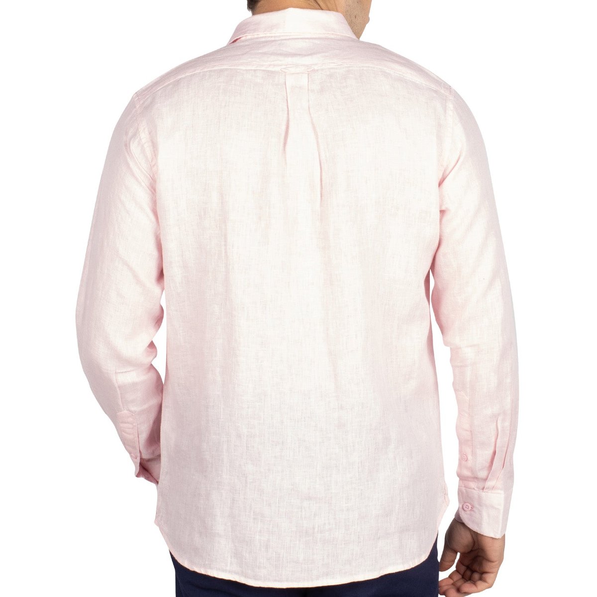 Chemise en lin natural rose, SHILTON