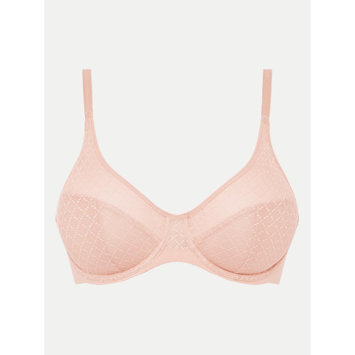 Soutien-gorge moulé emboîtant NORAH CHIC rose dragée, CHANTELLE