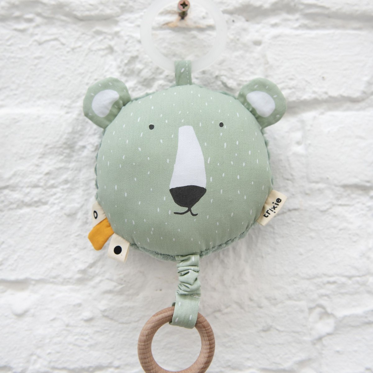Jouet musical Monsieur ours polaire multicolor, TRIXIE