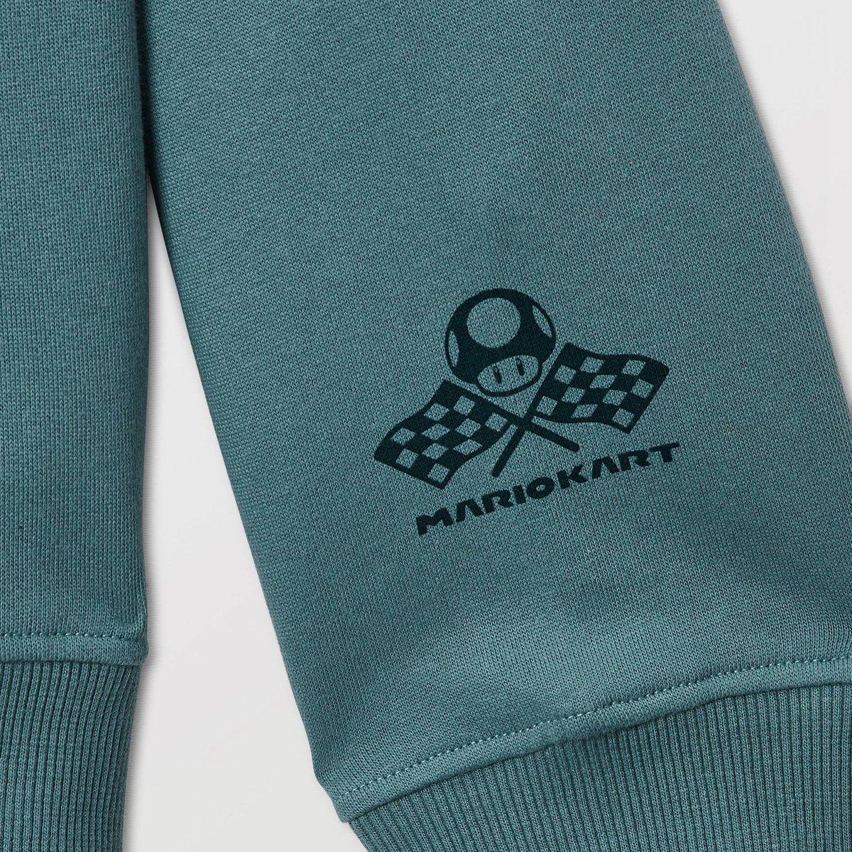 SWEAT EN MOLLETON MARIO KART lagune, MONOPRIX