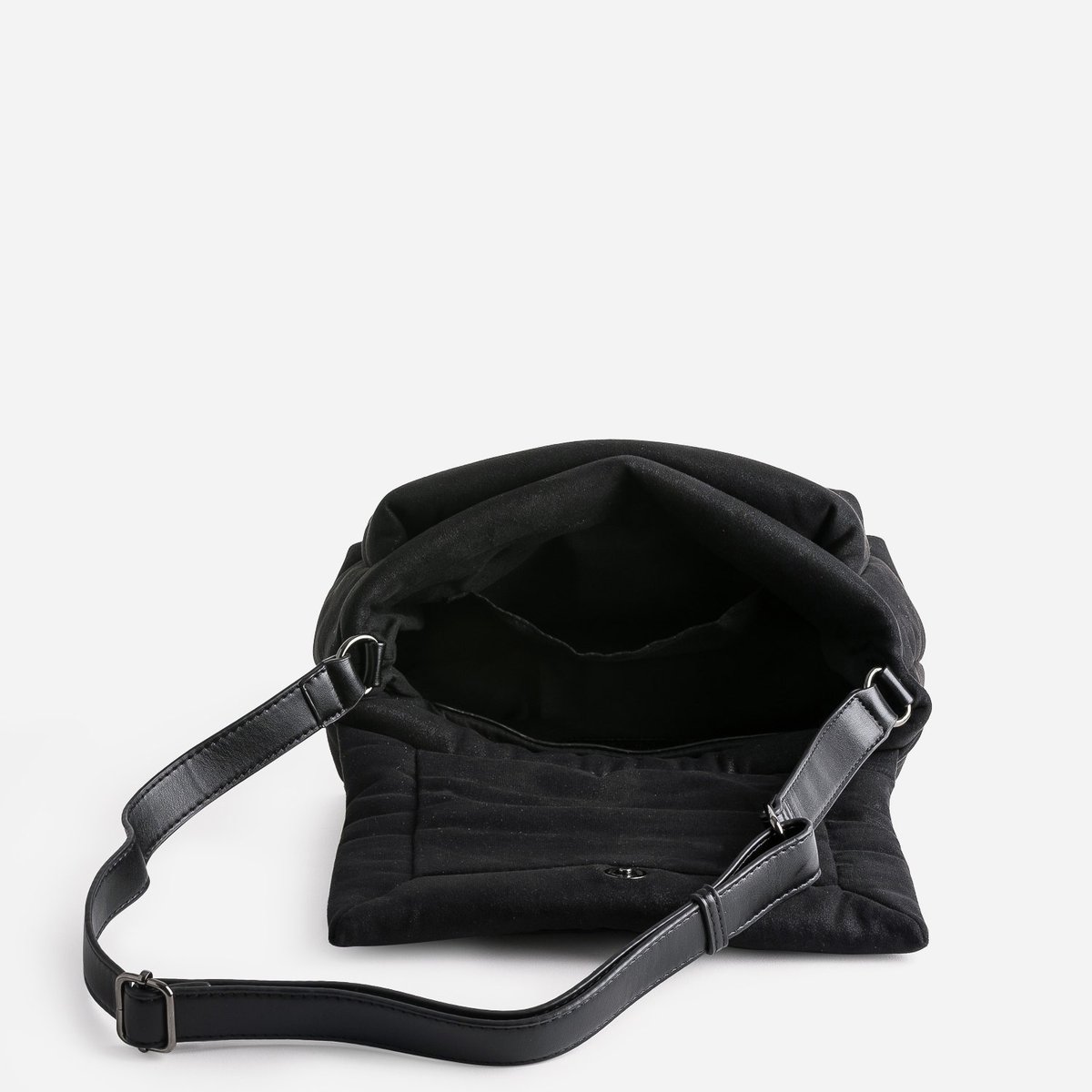 Sac Bandoulière KAARINA noir, TEXTO