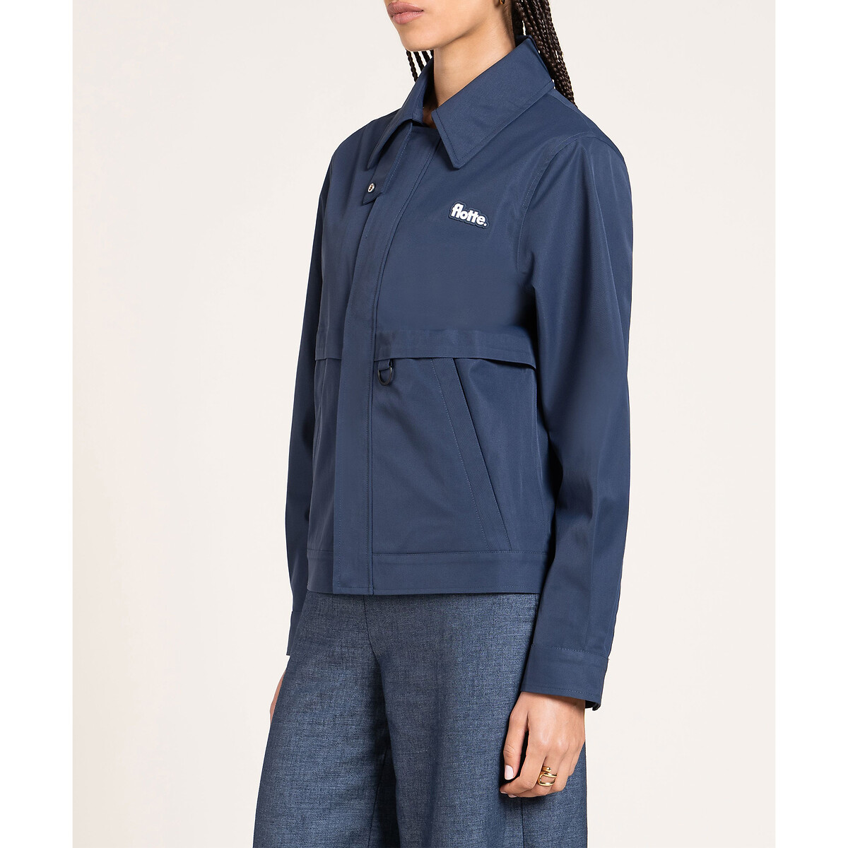 Veste courte imperméable, AMBROISE marine, FLOTTE