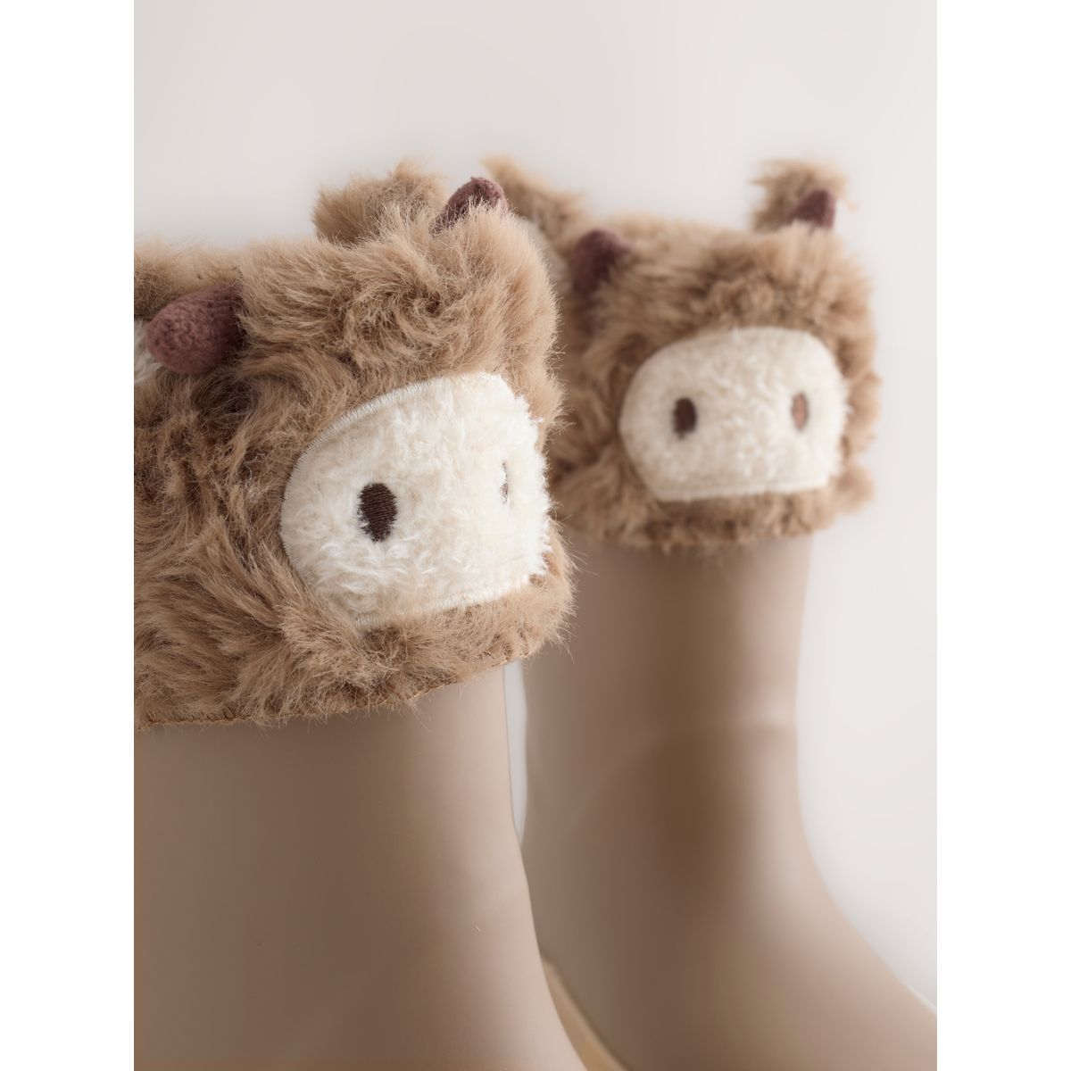 Bottes en caoutchouc fourrées vache brune hamish, NEXT