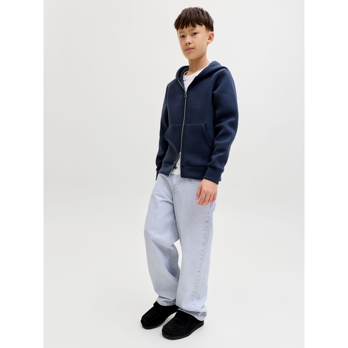 Jean Baggy Fit blue denim, JACK & JONES JUNIOR